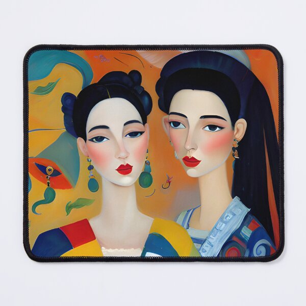 Item preview, Aparecida and Marisa designed and sold by RealmScenic.