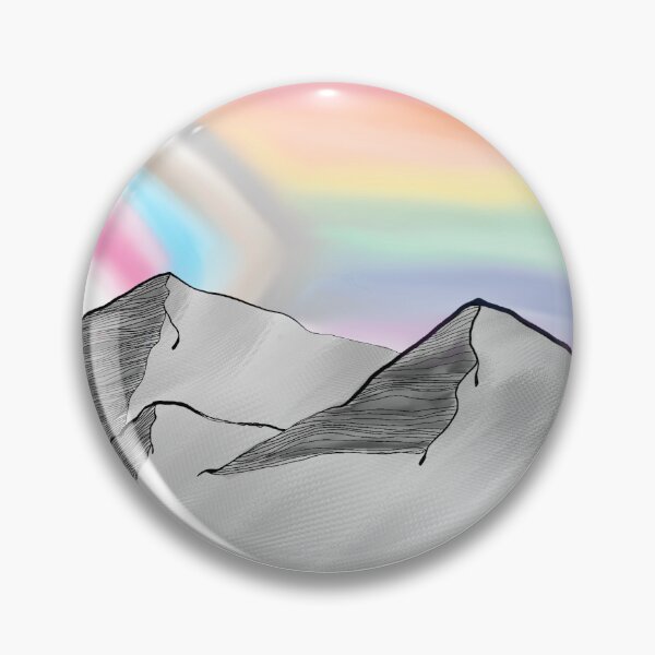 Item preview, Pride Flag Mountains  designed and sold by notastranger.