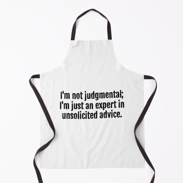 Item preview, Unsolicited Advice Expert Sarcastic Quote - Monochromatic Black & White designed and sold by QuotopiaThreads.