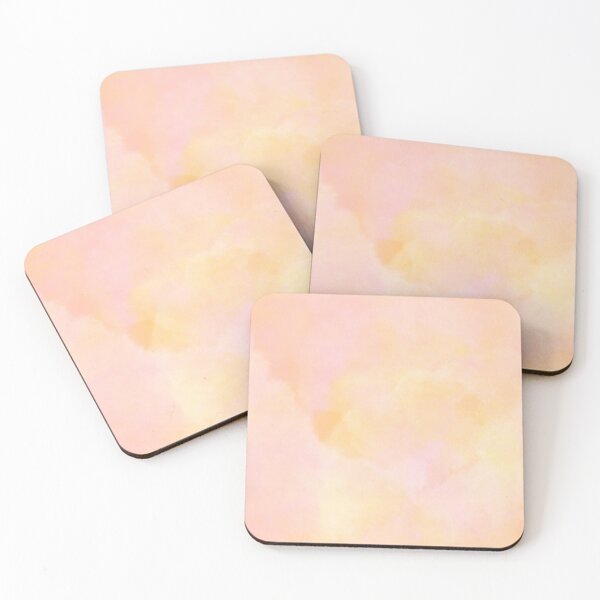 Item preview, Pink and Yellow Clouds  designed and sold by ClearAndHappy.