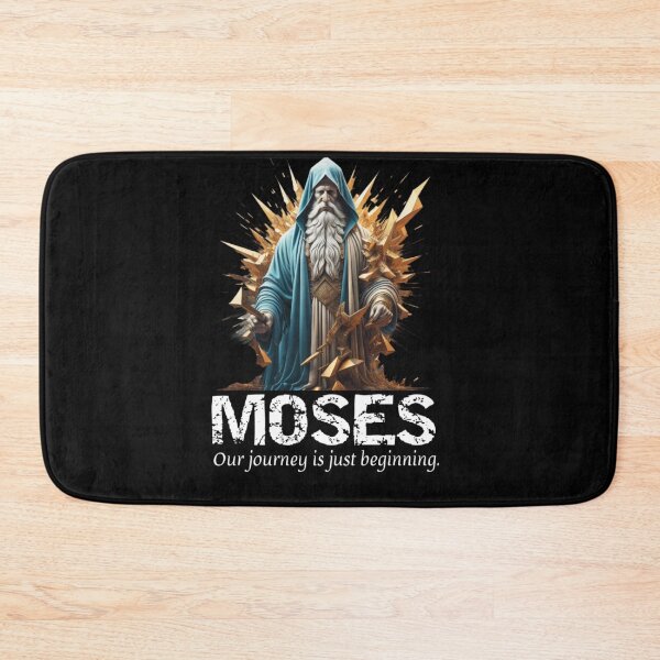Item preview, Abstract Portrait of Moses with Quote designed and sold by Hungry-Murphy.