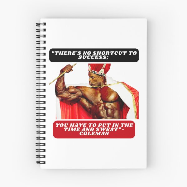 Item preview, “There's no shortcut to success; you have to put in the time and sweat”- Coleman designed and sold by STO1KA.