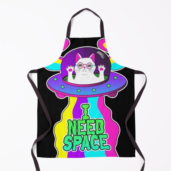 Item preview, I Need Space Kitty Mental Health designed and sold by moodclubuk.