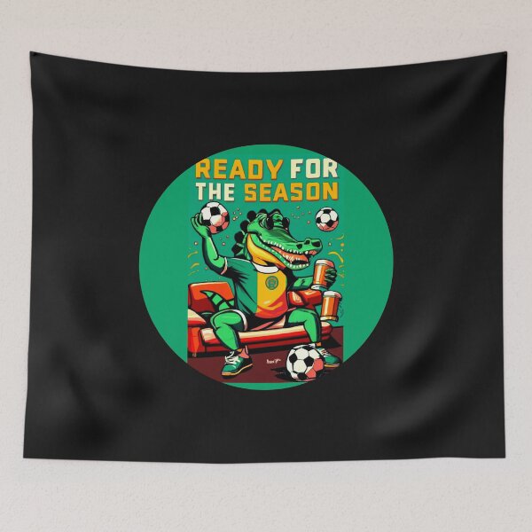 Item preview, Alligator Soccer Fan Ready for The Seaon designed and sold by HanaiPrint.