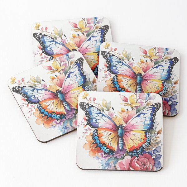 Item preview, Watercolor butterfly designed and sold by CatCoconut-Art.