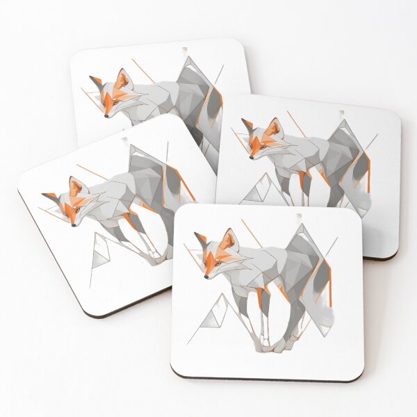 Item preview, Fox Geometry: Elegance in Angles designed and sold by FemmeFlair.