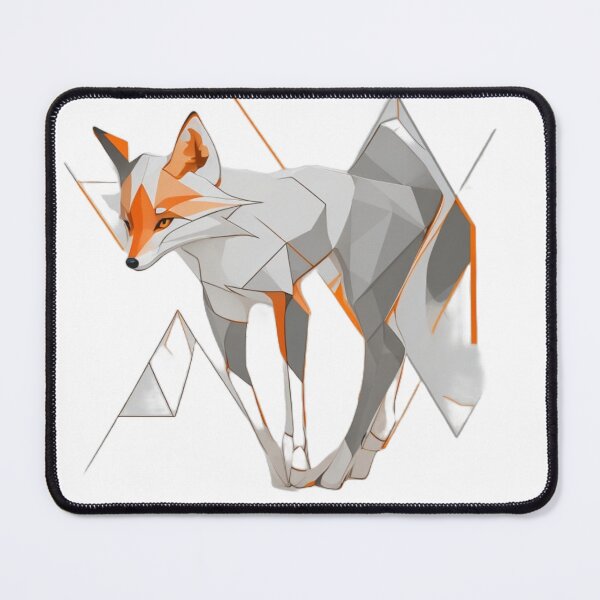 Item preview, Fox Geometry: Elegance in Angles designed and sold by FemmeFlair.