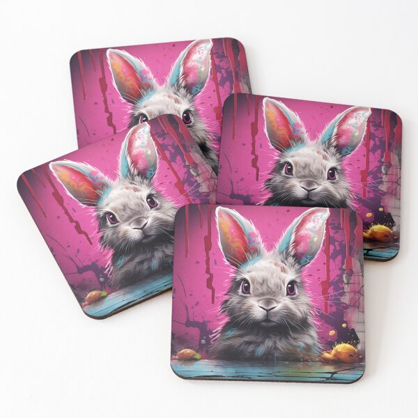 Item preview, Graffit Rabbit Art  designed and sold by Michelle Moss.
