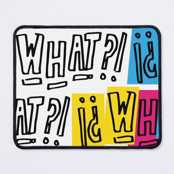 Item preview, QUE?! designed and sold by Maria Paula Campisi.