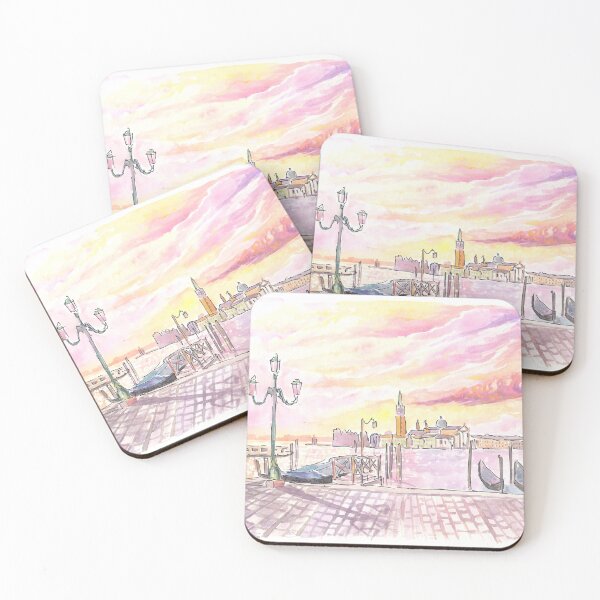 Item preview, Sunrise over Venice Lagoon with San Giorgio Maggiore designed and sold by artshop77.