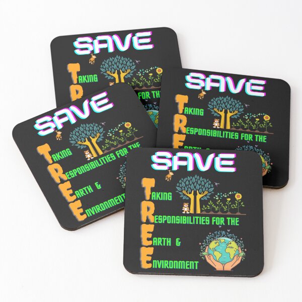 Item preview, SAVE TREE designed and sold by ZibaCentralShop.