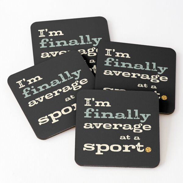 Item preview, Funny Pickleball Player I'm Finally Average at a Sport designed and sold by whyitsme.