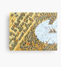 Ant Autumn Metal Print