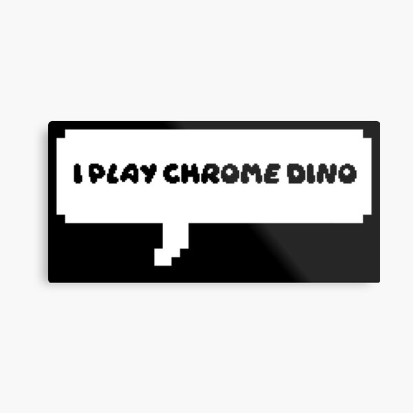 Google Dino Game Metal Prints for Sale