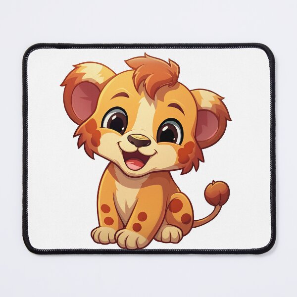 Item preview, Cute happy smil lion stikers designed and sold by SweetEvolution.