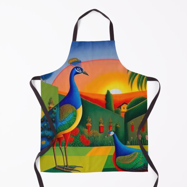 Item preview, Peacocks on the lawn designed and sold by George Hutton Hunter.