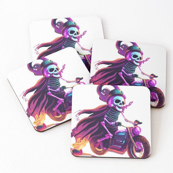 Item preview, Skeleton Biker - 5 designed and sold by Ruthrasankar.