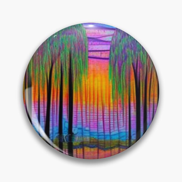 Item preview, Reflected Willows designed and sold by George Hutton Hunter.