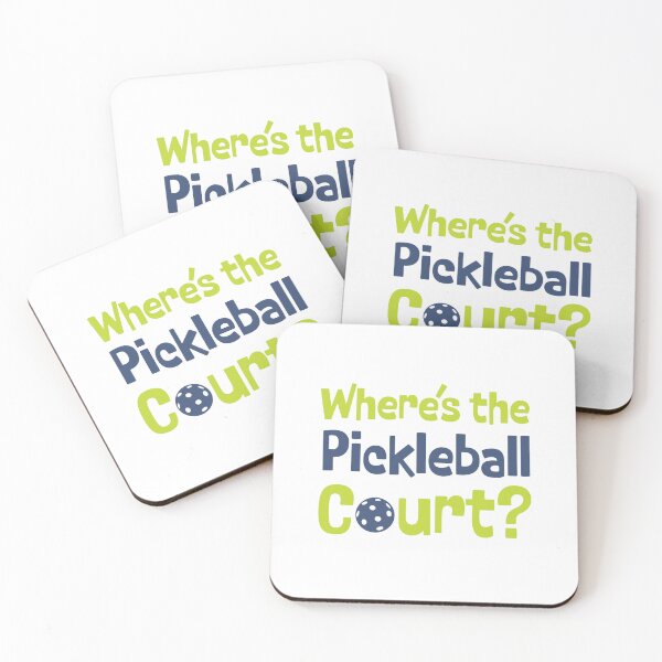 Item preview, Pickleball Where's the Pickleball Court designed and sold by whyitsme.