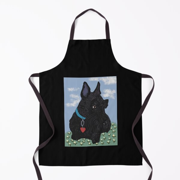 Item preview, Scottie In The Garden designed and sold by Janpaints22.