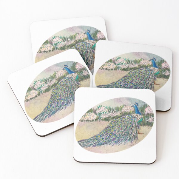 Item preview, Peacock - watercolor painting designed and sold by LiliyaHarpe.