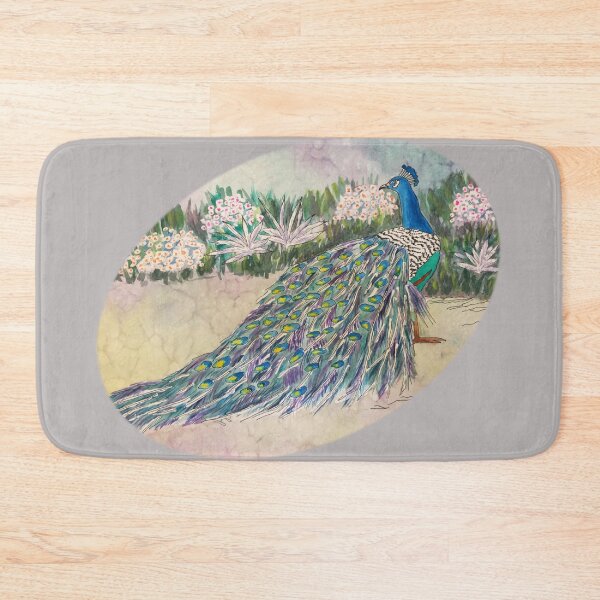 Item preview, Peacock - watercolor painting designed and sold by LiliyaHarpe.