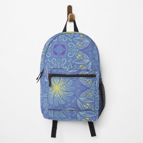 Item preview, Blue floral mandala pattern designed and sold by Chigurena.