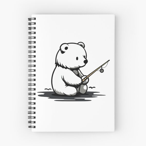 Item preview, Bear fishing designed and sold by PawelNature.