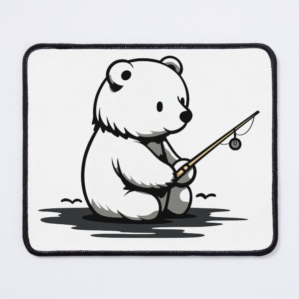 Item preview, Bear fishing designed and sold by PawelNature.