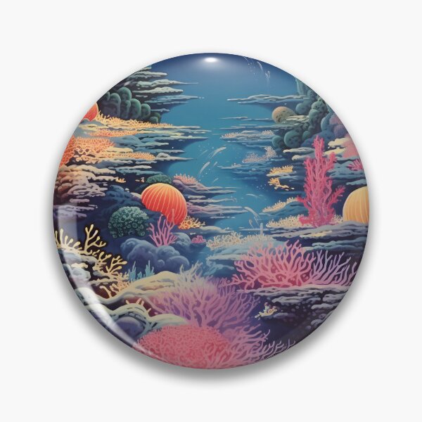 Item preview, Underwater Seascape of Coral Reef Marine Nature designed and sold by Je-we.