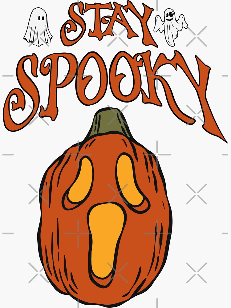 Halloween Spooky Sticker - Halloween Spooky Creepy - Discover