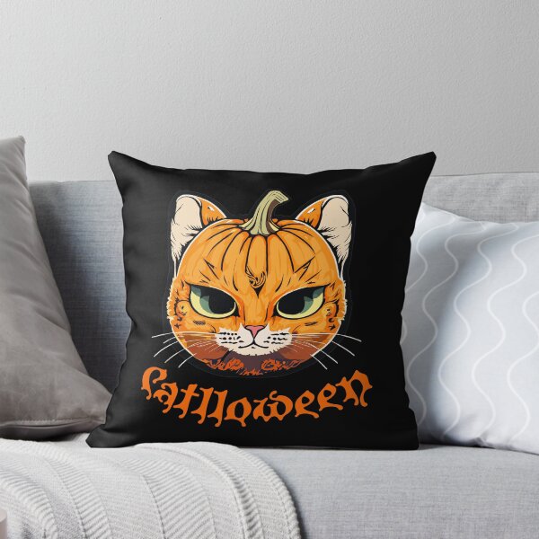 Item preview, Catlloween: Pumpkin Cat Delight designed and sold by ARVM.