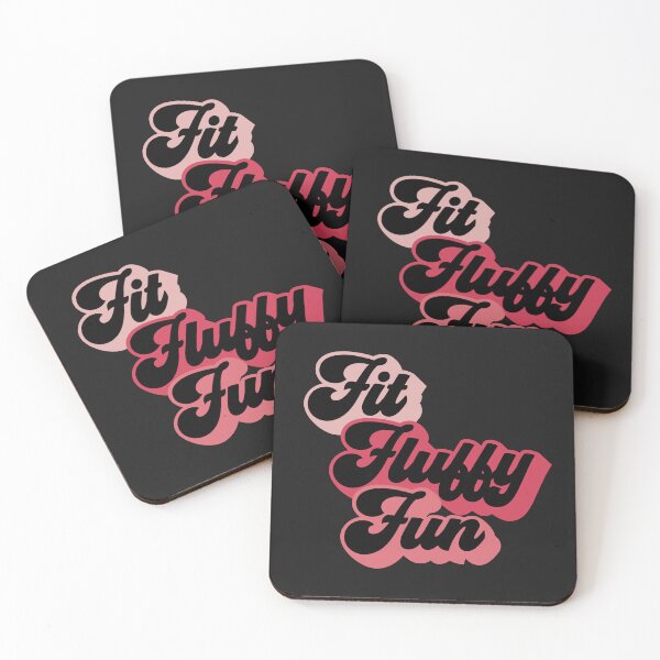 Item preview, Fit Fluffy and Fun, Body Positivity Slogan designed and sold by MELOYADINA.