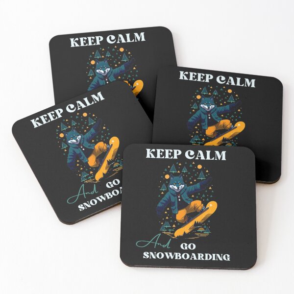 Item preview, Wolf Snowboarding Keep Calm designed and sold by OnPointWear.
