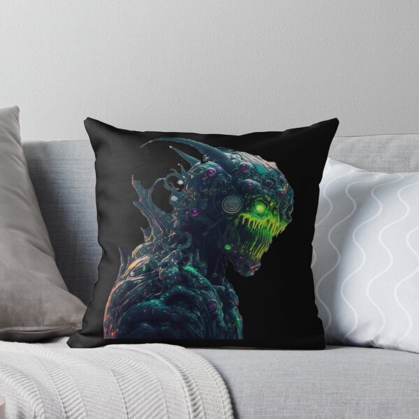 Item preview, High Quality Insidious Halloween Gourge Art Print designed and sold by WooshiArt.