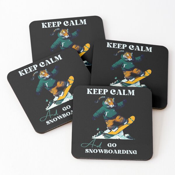Item preview, Tiger Hoodie Snowboarding Keep Calm designed and sold by OnPointWear.