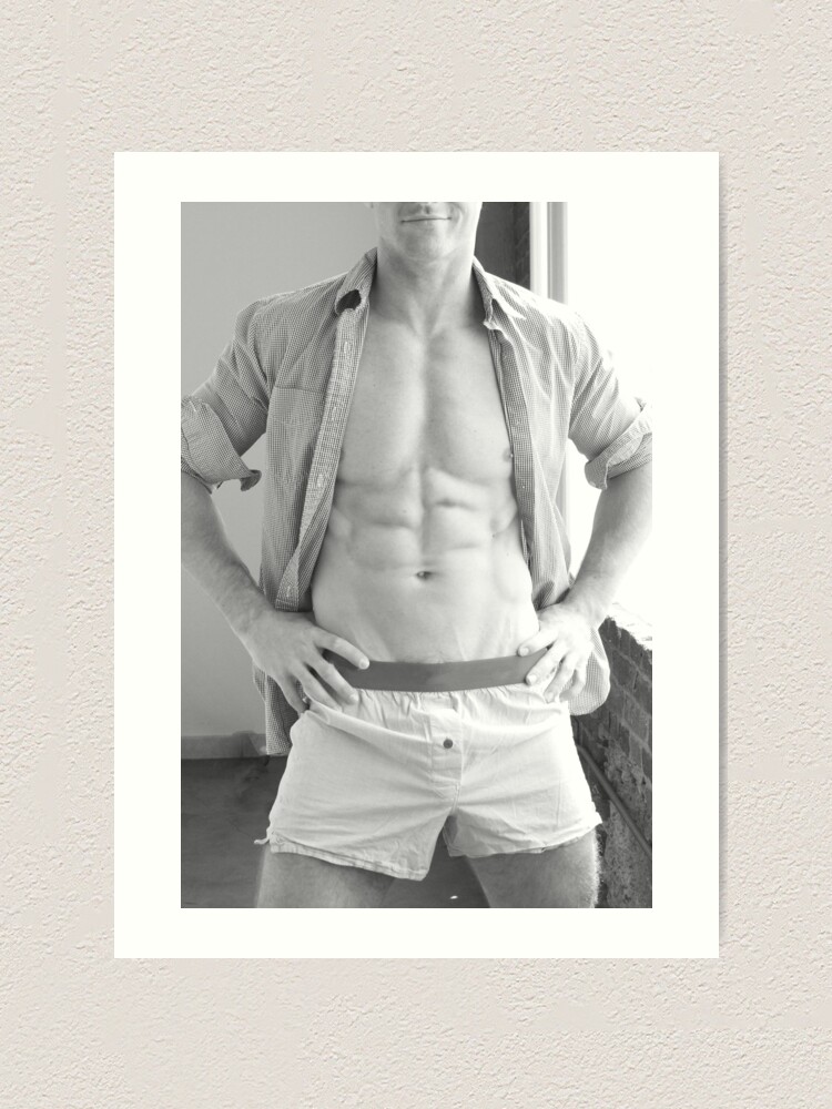 Alternate view of Hunks Art Print
