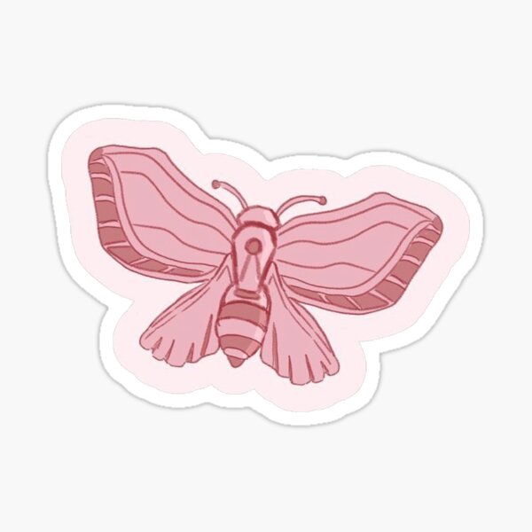 PORTALS Fanart Moth Sticker