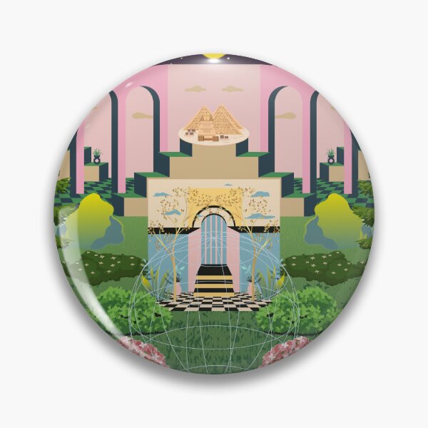 Item preview, Copy of Mistic temple, Garden, nature, night and day, sun and moon, trees designed and sold by Sugar Wisdom .