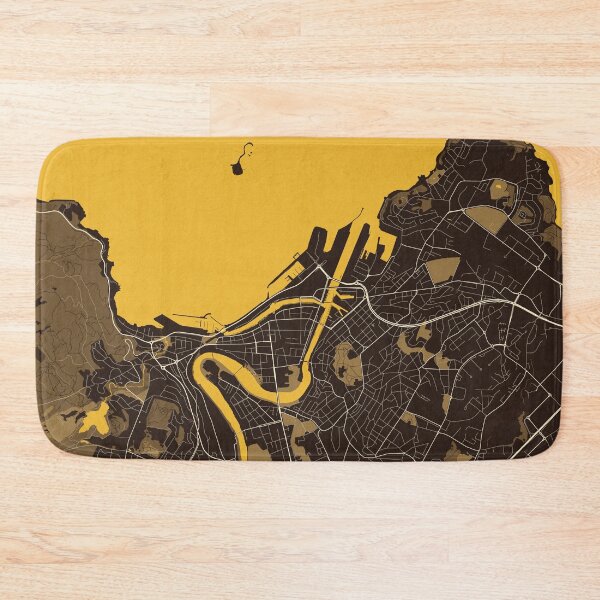 Item preview, Trondheim City Map of Norway - Pastel designed and sold by deMAP.