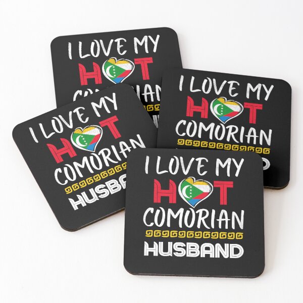 Item preview, Funny Comorian Husband Proud Wife designed and sold by Furahisha.