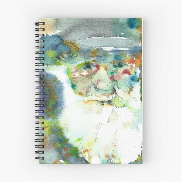 Item preview, CHARLES DARWIN - watercolor portrait.7 designed and sold by lautir.