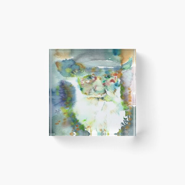 Item preview, CHARLES DARWIN - watercolor portrait.7 designed and sold by lautir.
