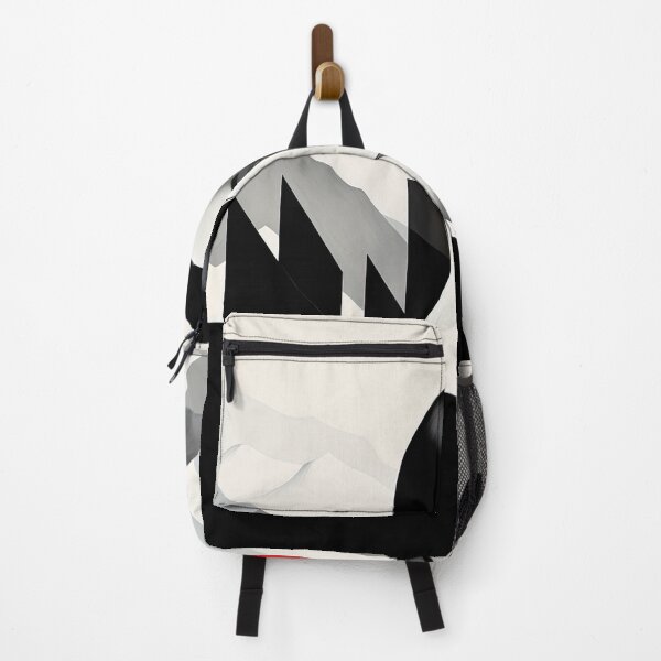 Item preview, Black & White Bauhaus Portrait in Front of the Alps designed and sold by ArtificialGenes.