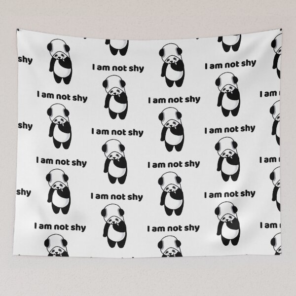 Item preview, Cute shy panda designed and sold by Designs1279.