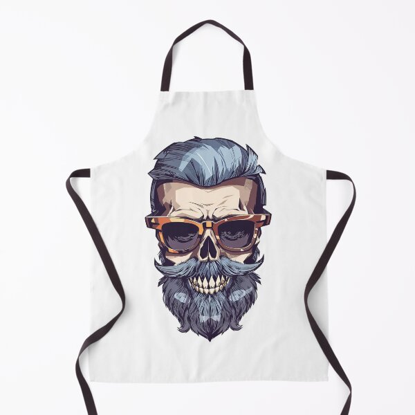 Item preview, Hipster Bearded Skeleton Skull with Sunglasses designed and sold by iladyclothing.