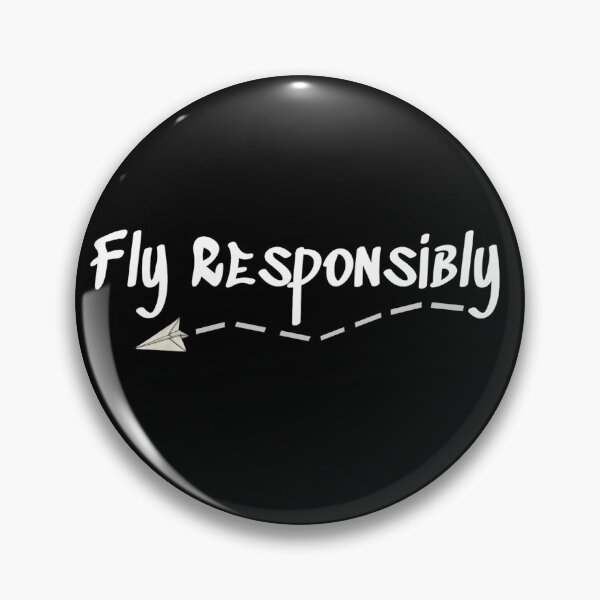 Item preview, Fly Responsibly  designed and sold by Vcotto.