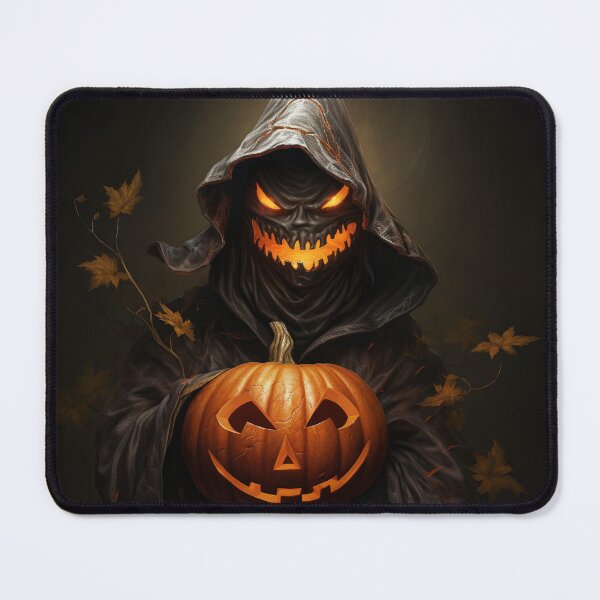 Item preview, Dark pumpkin ghost on Halloween designed and sold by Simonshopstuff.