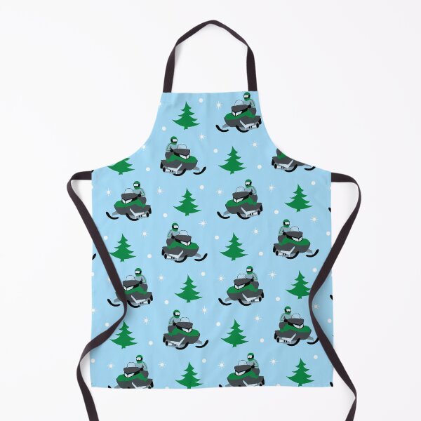 Item preview, Snowmobile Pattern (green) designed and sold by Design Minds Boutique.