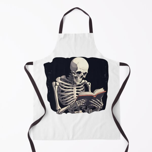 Item preview, Skeleton Reading a Book Funny Halloween Book Lovers designed and sold by iladyclothing.